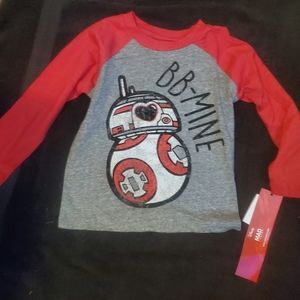 Star wars long sleeved shirt